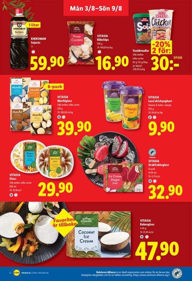 Nytt Lidl reklamblad från 03/08