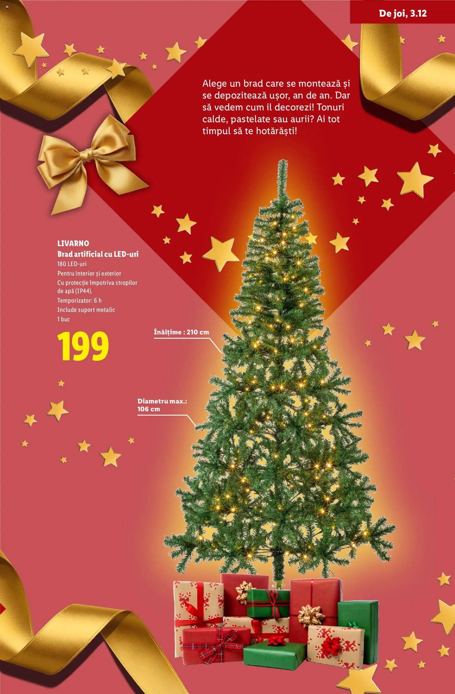 Previzualizarea de cataloage: Lidl Lidl Catalog Decorațiuni valabil de la 05.11.2026 - Apă, Suport