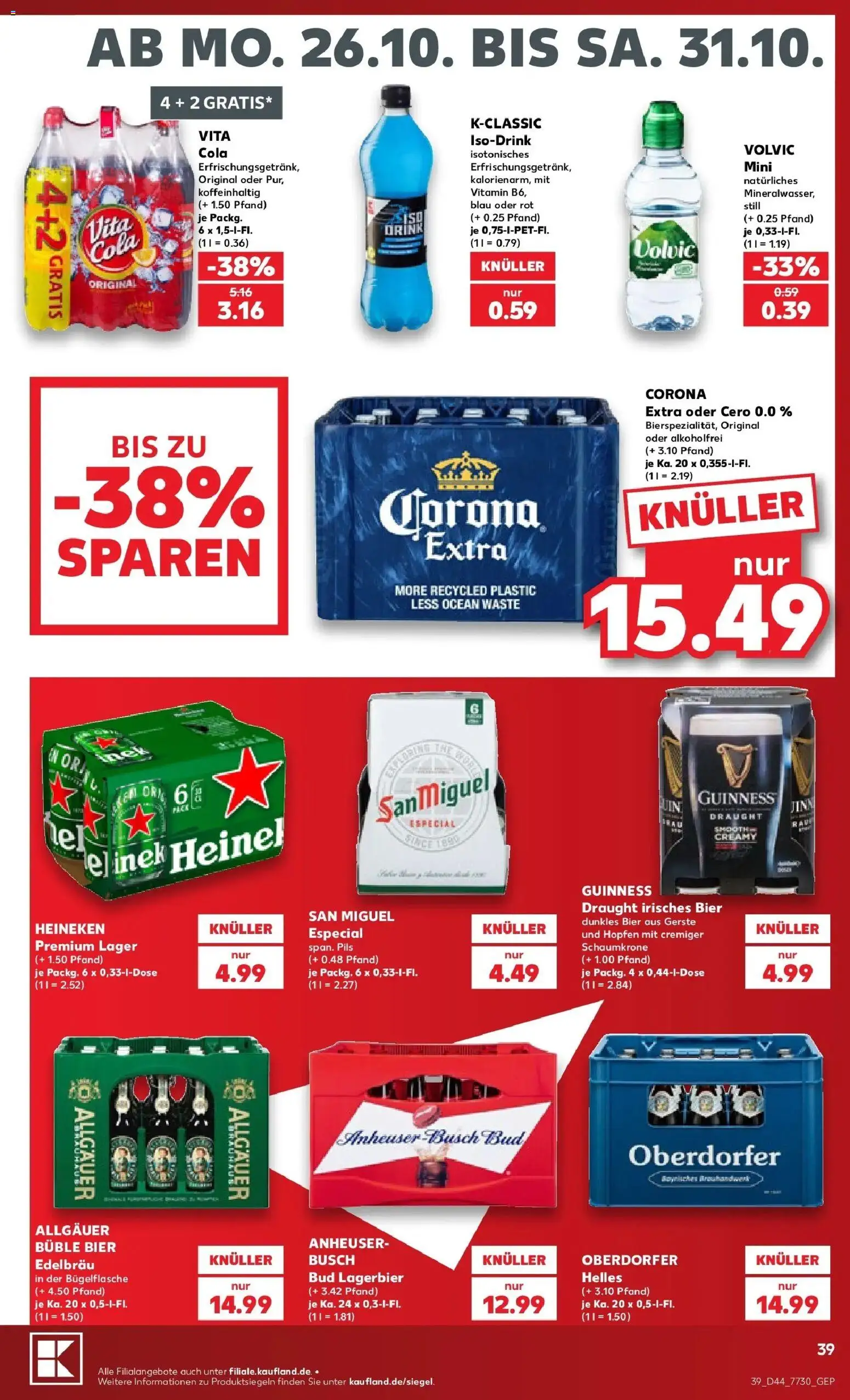 Vorschau von dem Prospekt des Geschäftes Kaufland, gültig ab dem 26.10.2026