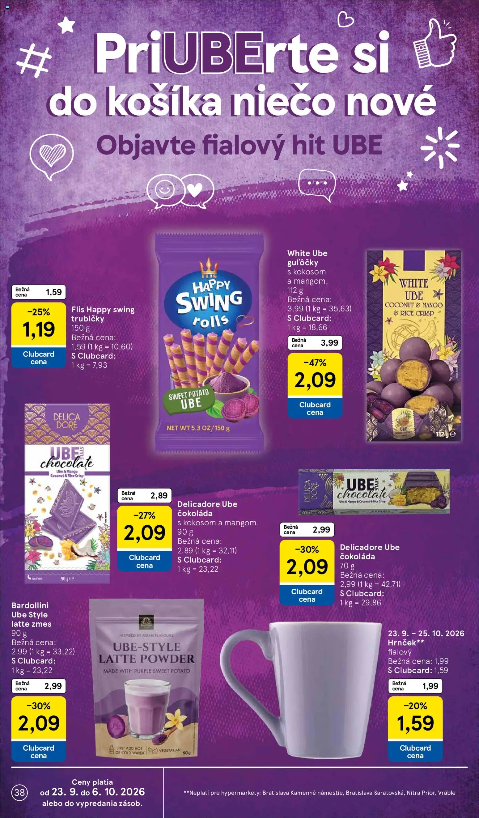 Náhľad Tesco letáku platného od 23.09.2026