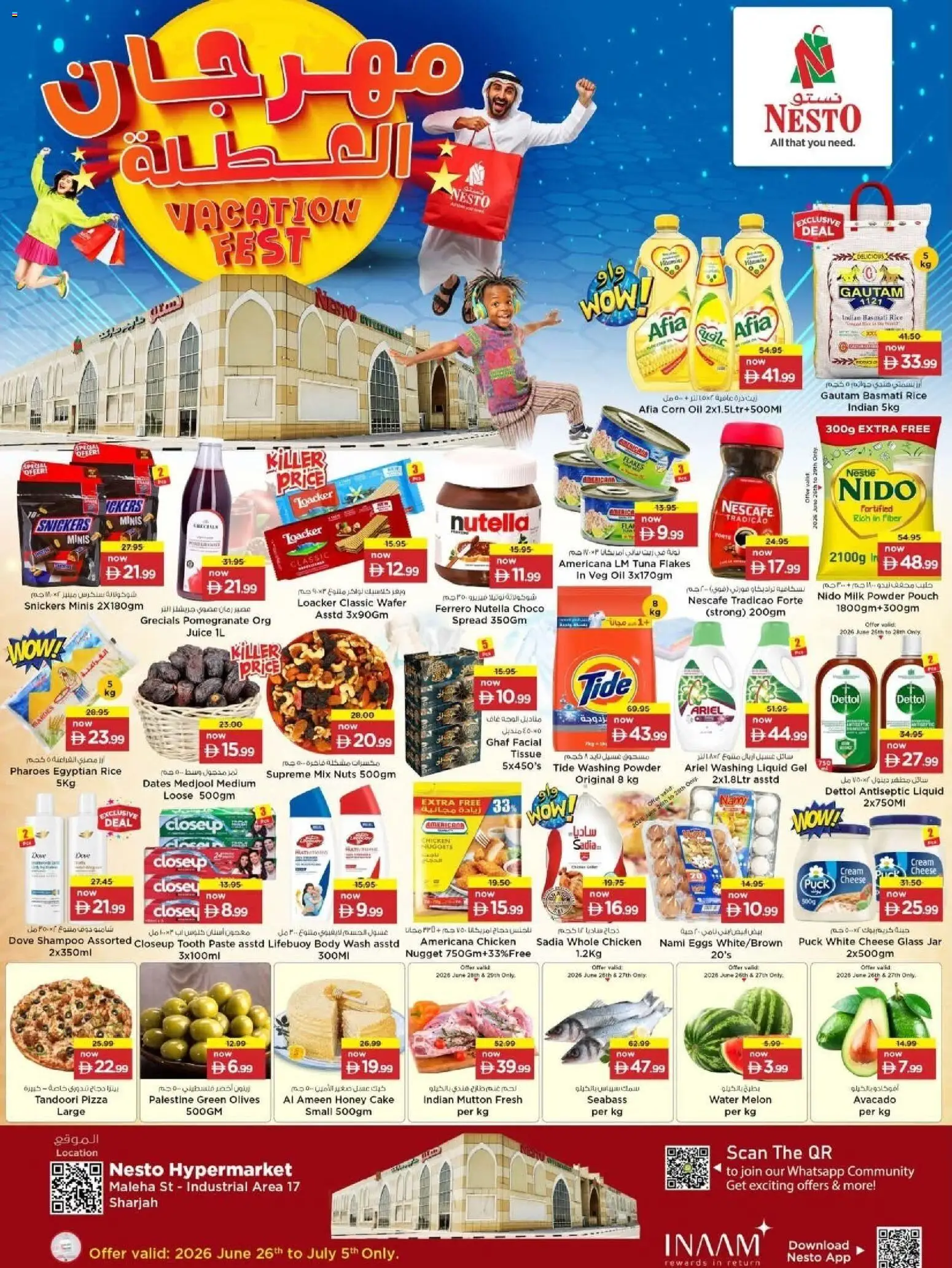 Preview of the catalogue Nesto catalogue vacation fest of store Nesto valid from 26 Jun, 2026