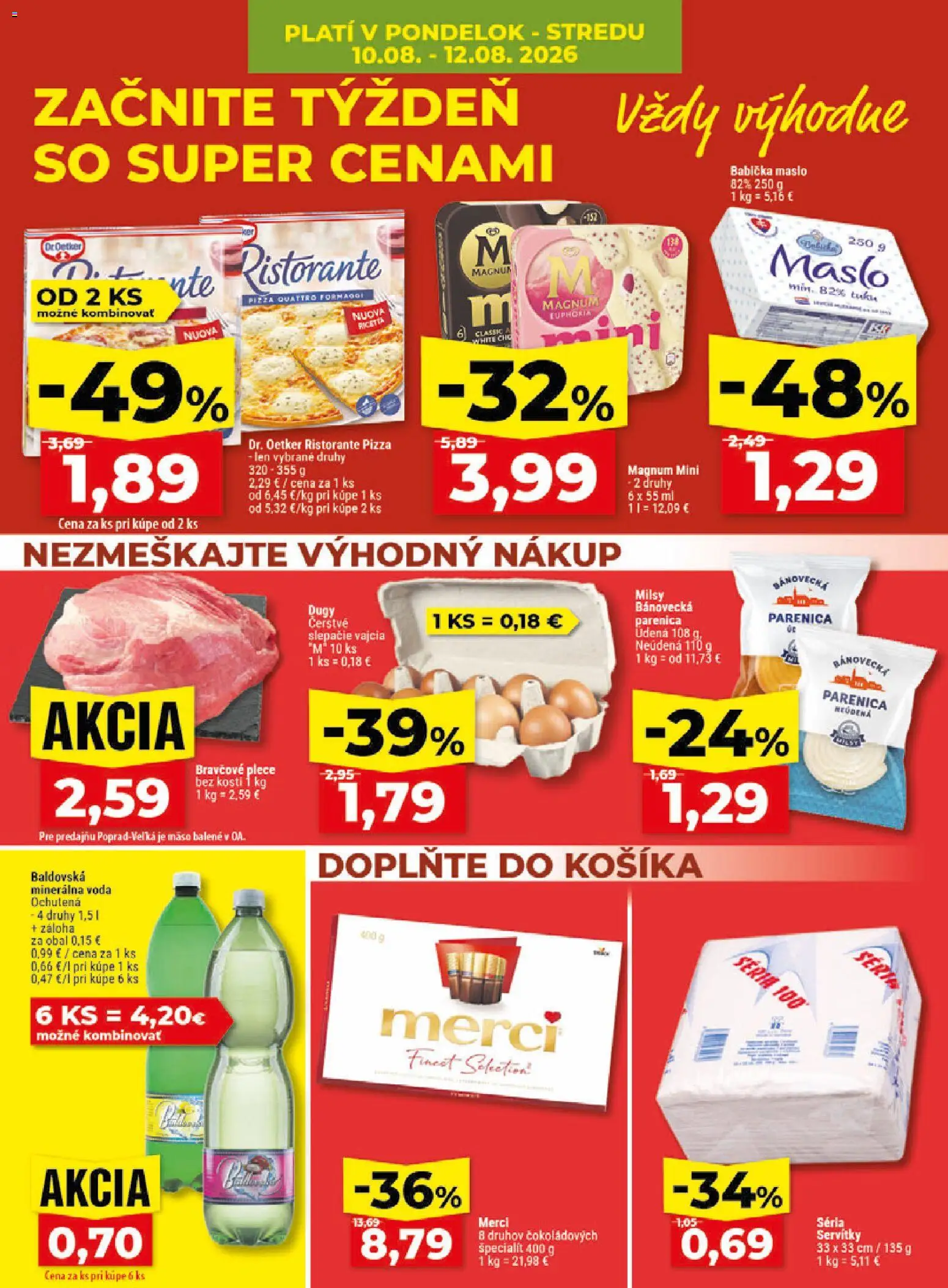 Náhľad Klas letáku platného od 10.08.2026