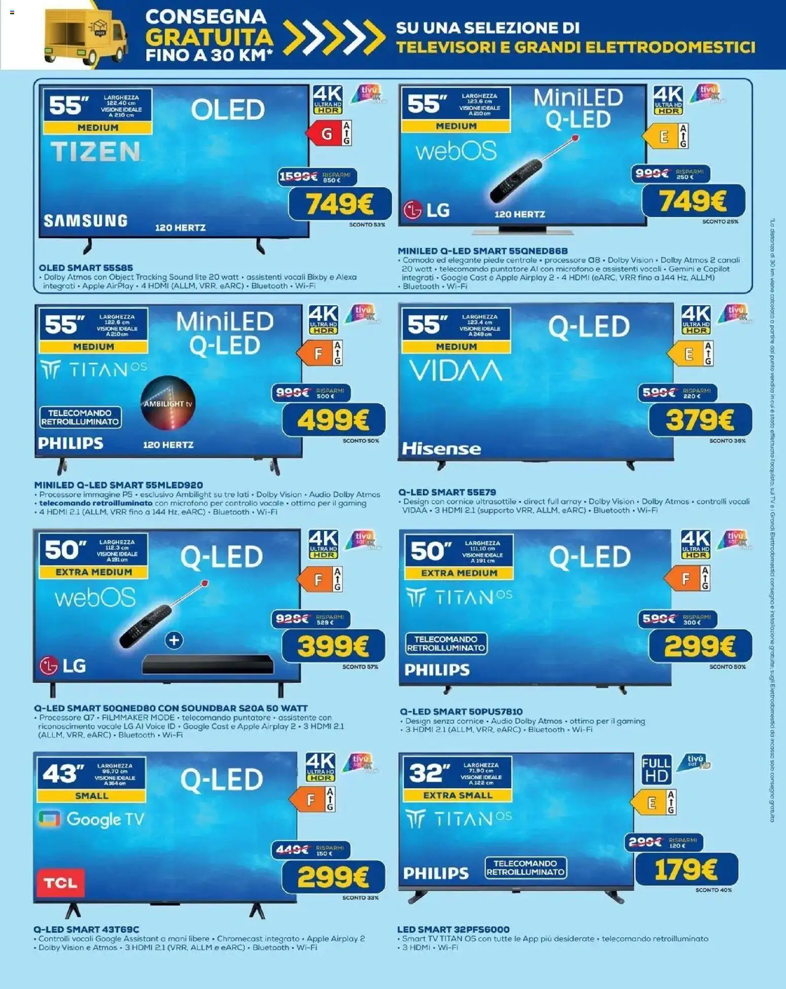 Anteprima dell'opuscolo Euronics volantino Torino dal negozio Euronics valido da 20/08/2026 - Samsung, TV, smart TV, Microfono, Soundbar, Telecomando, Audio