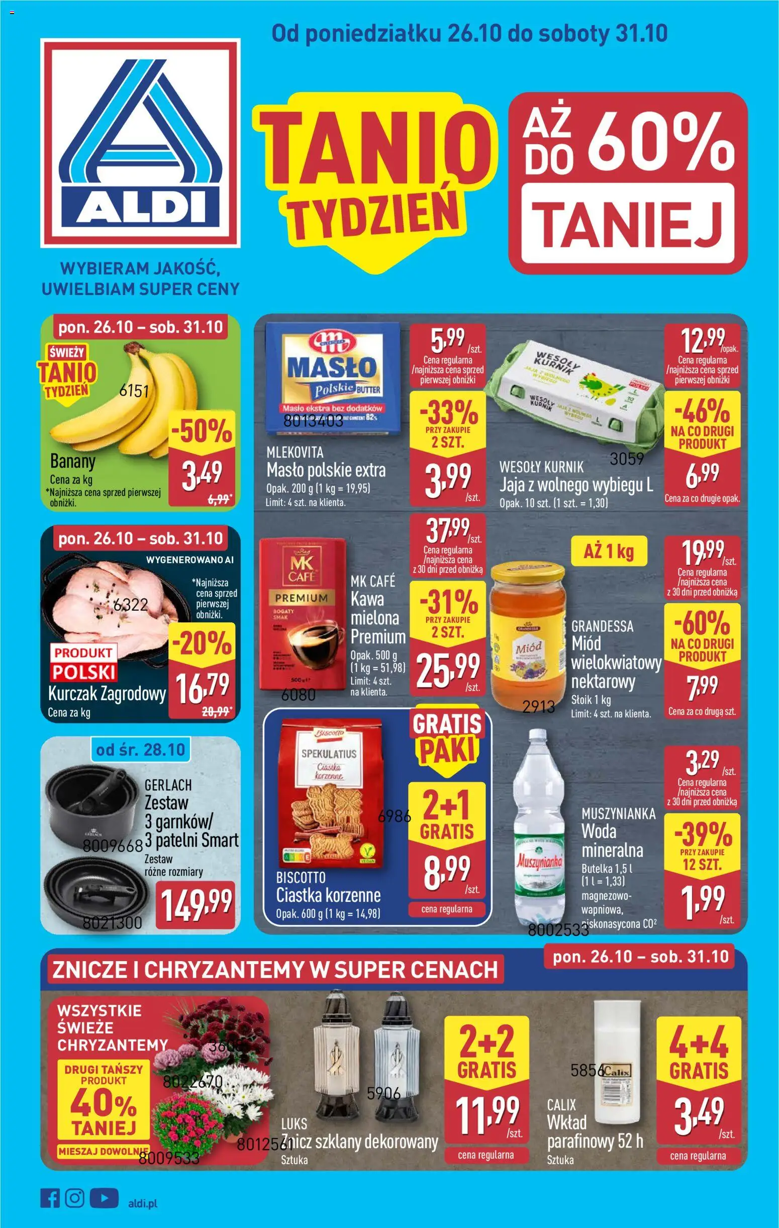 Pogląd gazetki "Aldi gazetka" ze sklepu Aldi ważnej od 26.10.2026