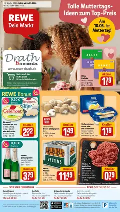 Vorschau von dem Prospekt des Geschäftes Rewe, gültig ab dem 04.05.2026