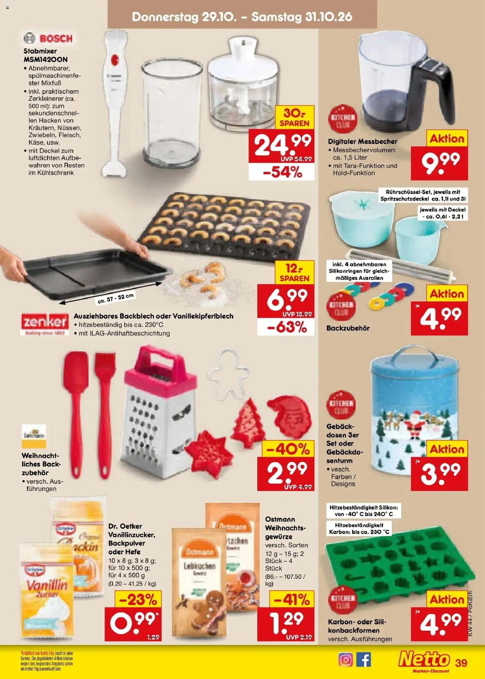 Vorschau von dem Prospekt des Geschäftes Netto Marken-Discount, gültig ab dem 26.10.2026