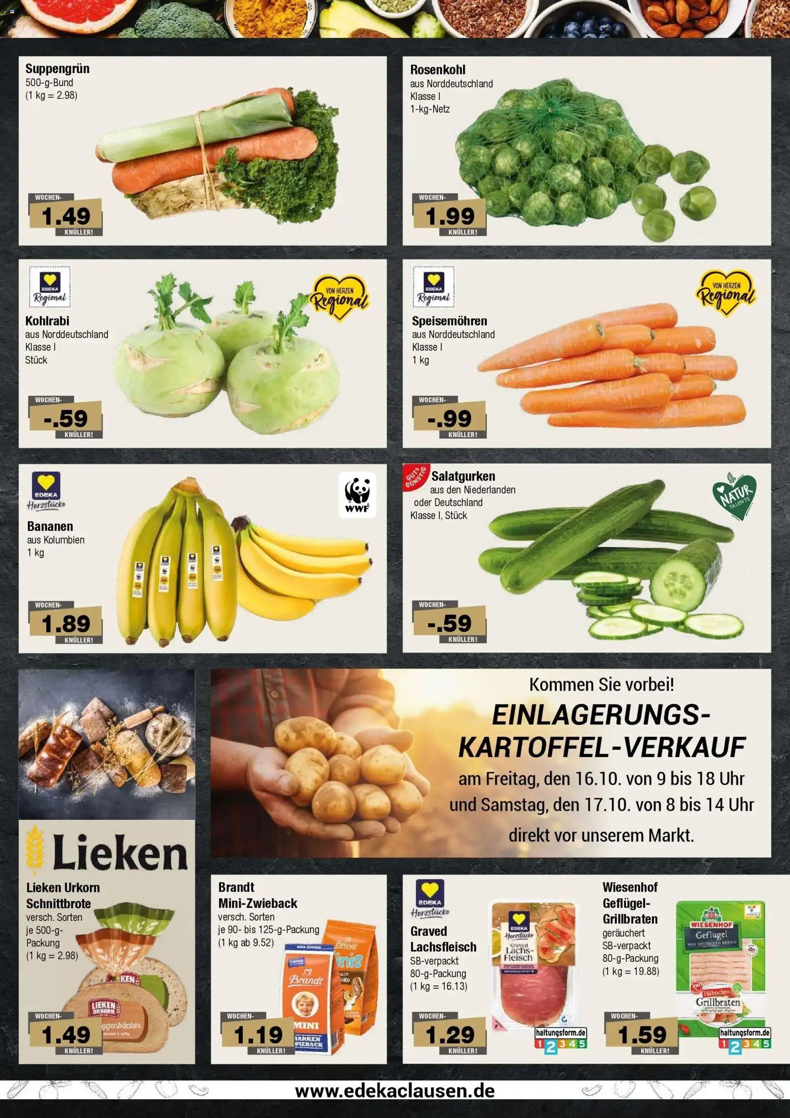 Vorschau von dem Prospekt des Geschäftes Edeka, gültig ab dem 12.10.2026