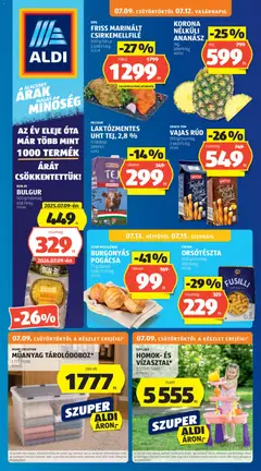 Aldi - Aldi akciós újság megtekintése, amely érvényes 2026.07.09.-től