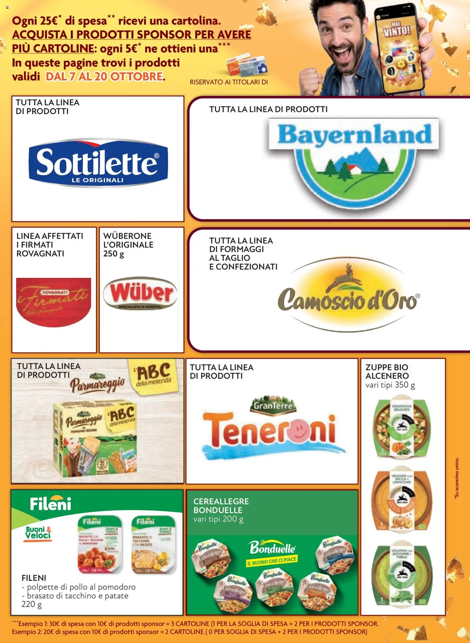 Anteprima dell'opuscolo Conad volantino Margherita Lombardia dal negozio Conad valido da 07/10/2026 - Pollo, Polpette, Pomodoro, Tacchino, Cereali, Patate, Taglio, Zuppe