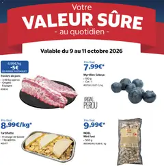 Prévisualisation de Costco Votre valeur sûre au quotidien / 9 au 11 octobre 2026 du magasin Costco formulaire valide 09/10/2026
