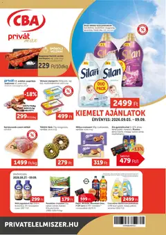 PRIVÁT - PRIVÁT Aktuális szórólap MAX megtekintése, amely érvényes 2026.09.03.-től