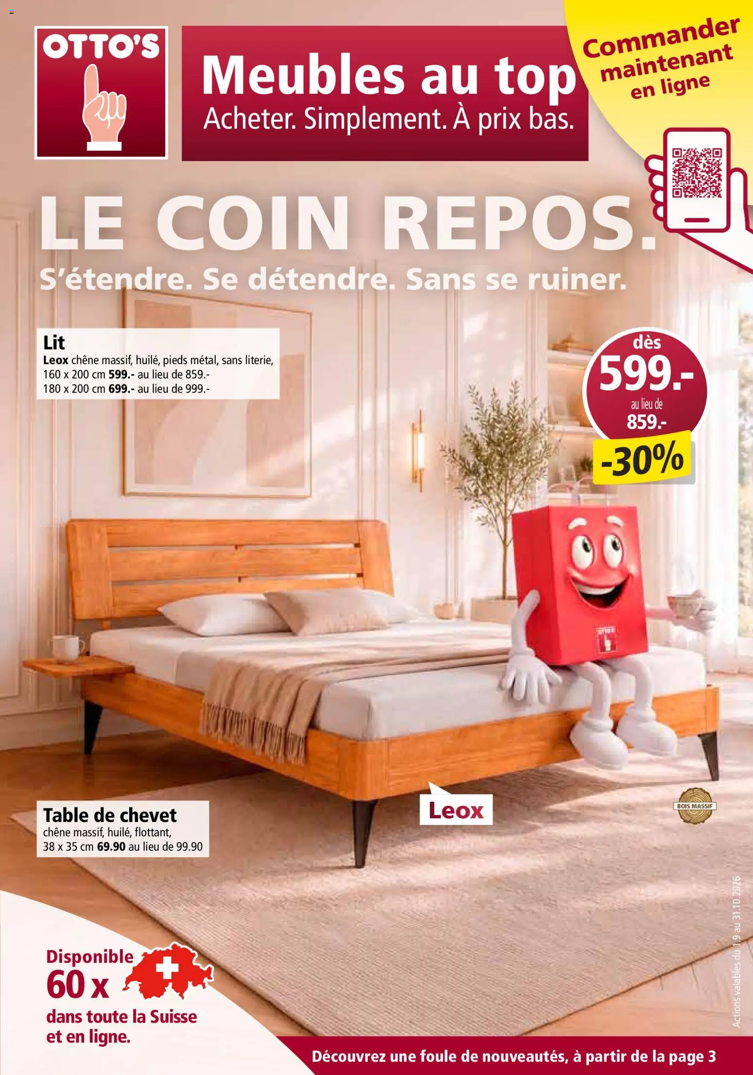 Vorschau des Merkblatts Otto's aktionen Meubles vom Shop Otto's gültig von 01.09.2026 bis 26.09.2026