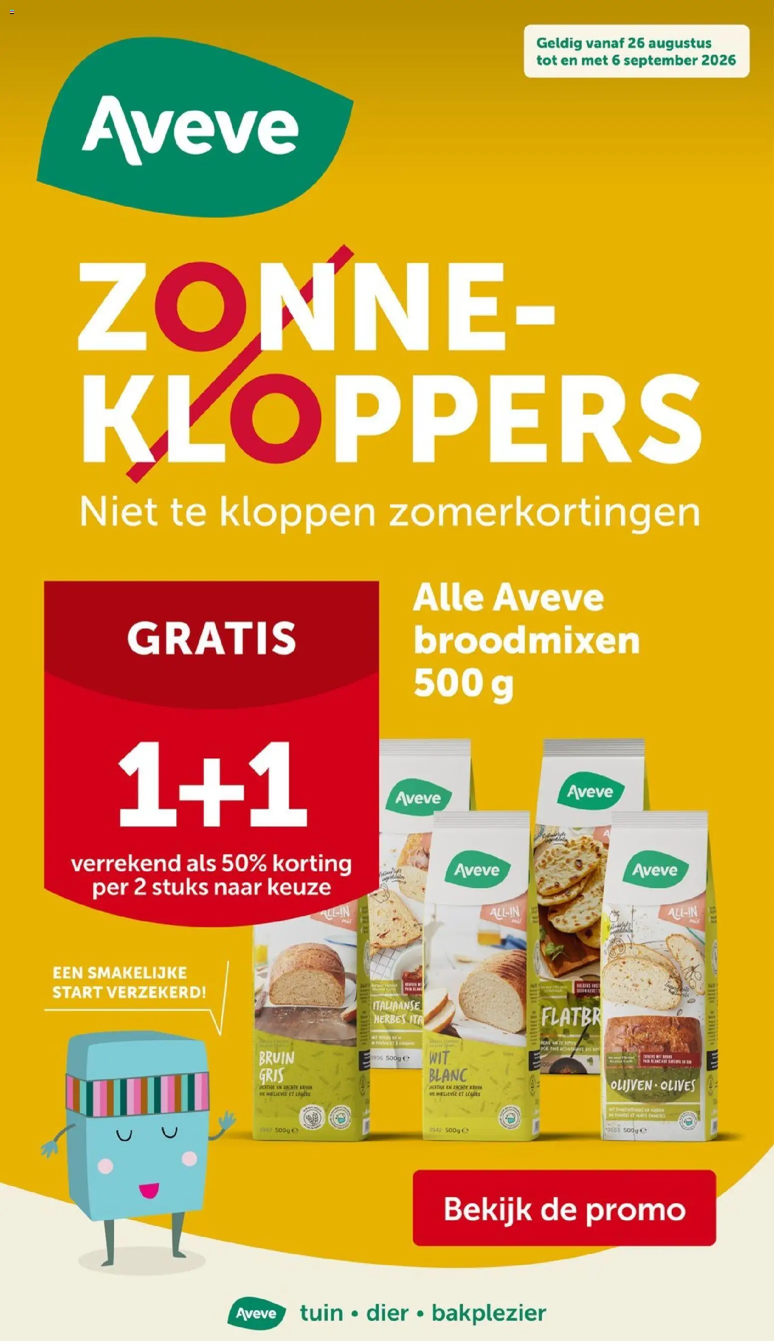 Voorbeeld van Aveve Folder van winkel Aveve geldig vanaf 26/08/2026