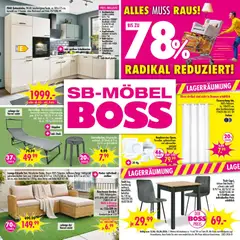 Vorschau von dem Prospekt des Geschäftes SB Möbel Boss, gültig ab dem 13.06.2026