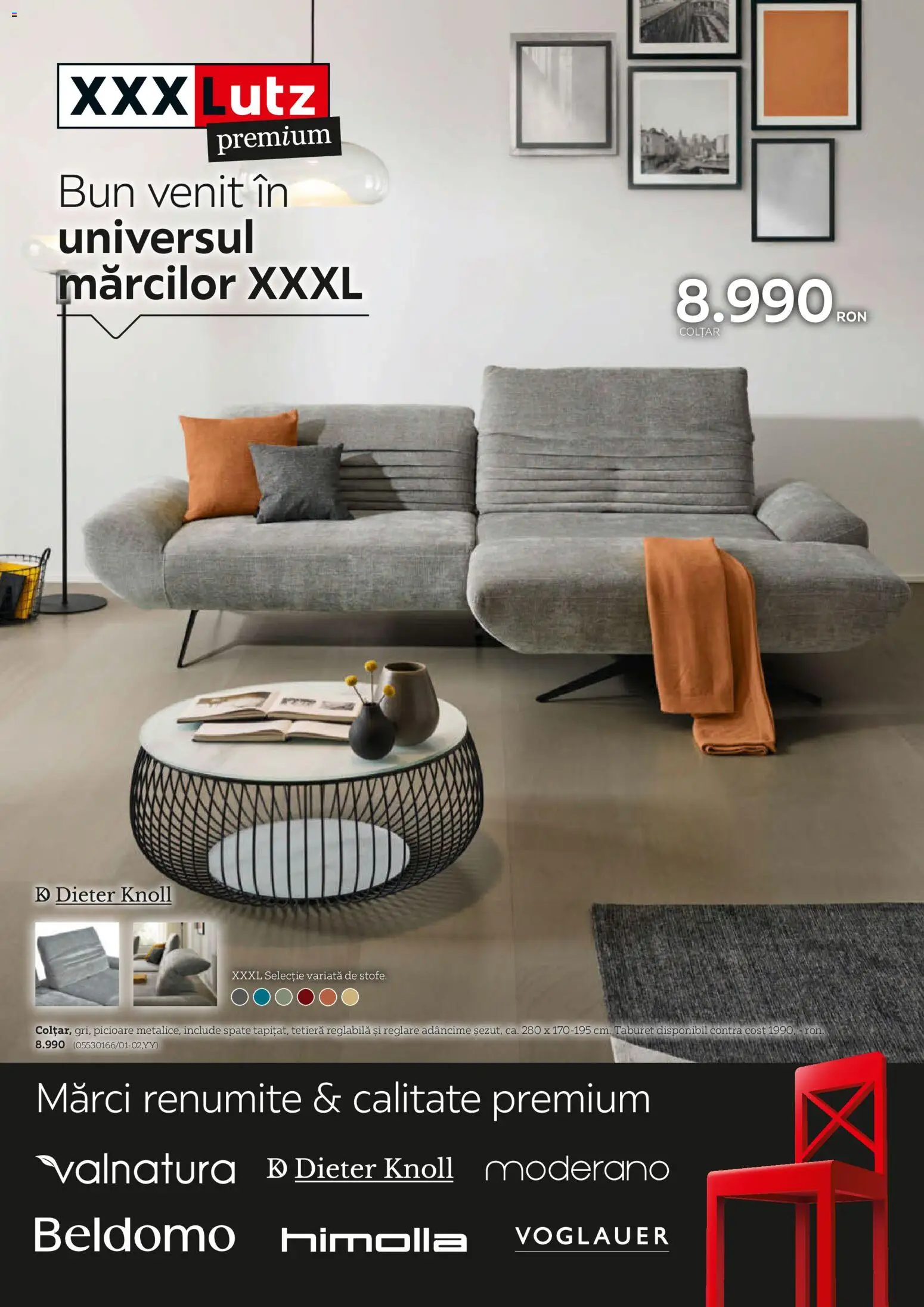 Previzualizarea de cataloage: XXXLutz XXXLutz Catalog Premium valabil de la 14.05.2026 - Premium, Colțar