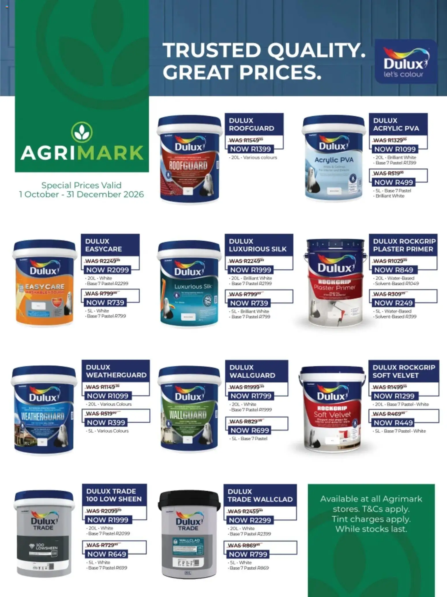 Preview of Agrimark flyer valid from 01/10/2026 - Plaster, Primer, Plaster primer