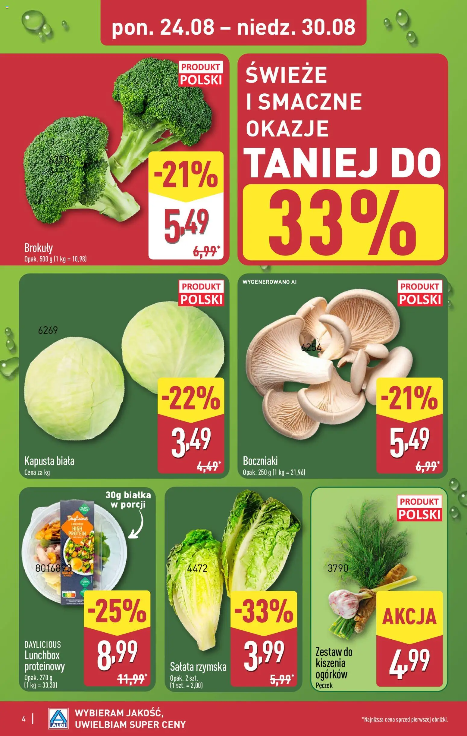Pogląd gazetki "Aldi gazetka" ze sklepu Aldi ważnej od 24.08.2026