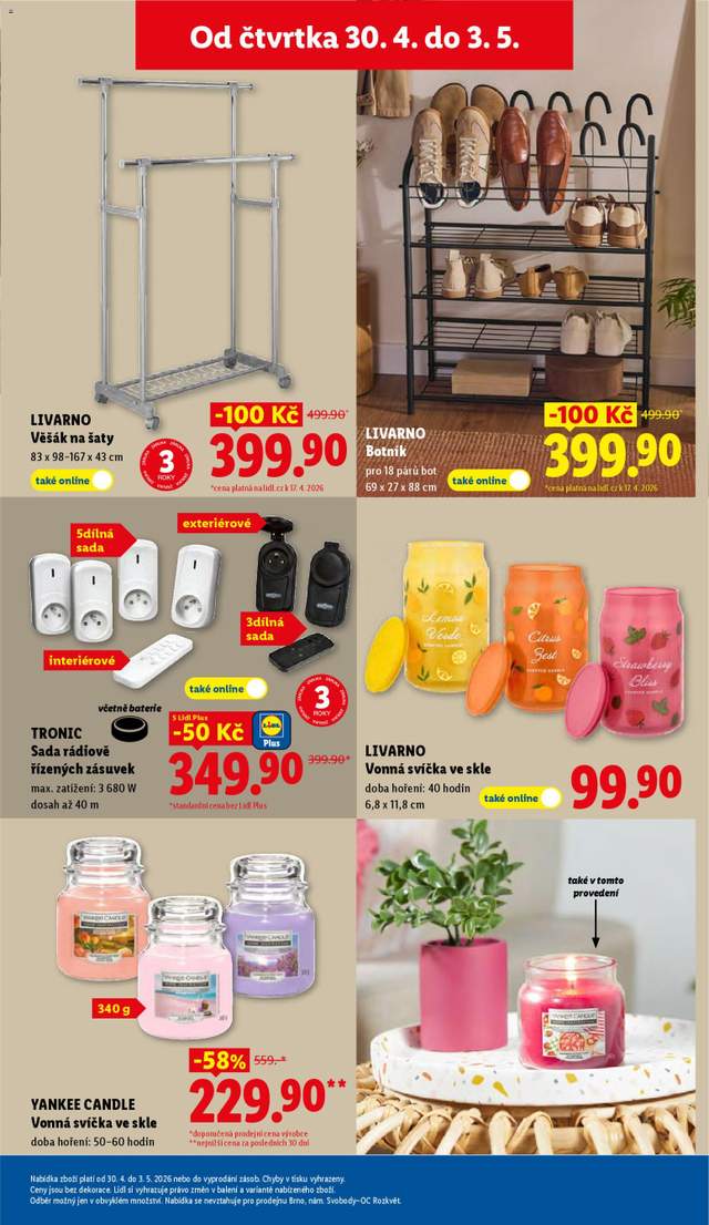 Nový Lidl leták od 30.04.