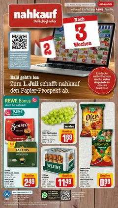 Vorschau von dem Prospekt des Geschäftes Rewe, gültig ab dem 08.06.2026