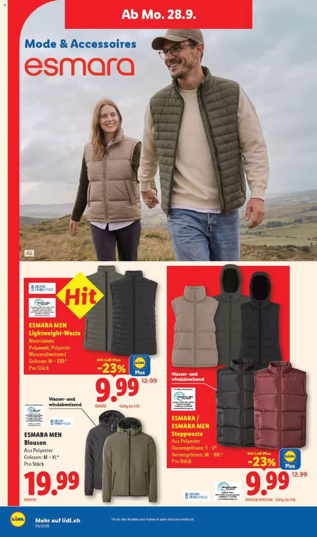 Neue Lidl Aktionen ab 24.09.