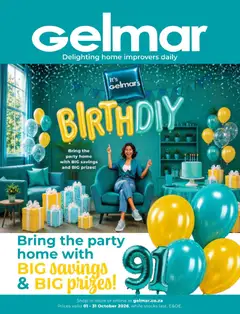 Preview of Gelmar flyer valid from 01/10/2026