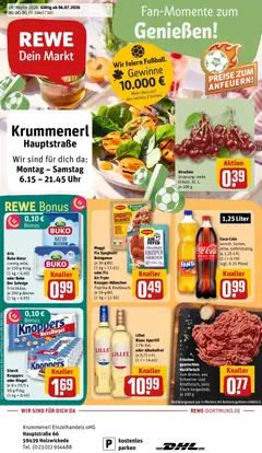 Vorschau von dem Prospekt des Geschäftes Rewe, gültig ab dem 05.07.2026