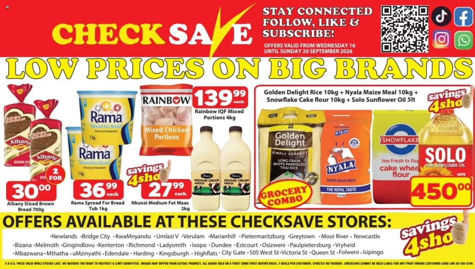 Preview of Check Save flyer valid from 16/09/2026