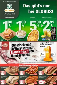 Vorschau von dem Prospekt des Geschäftes Globus, gültig ab dem 17.08.2026