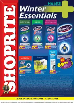 Preview of Shoprite flyer valid from 22/06/2026