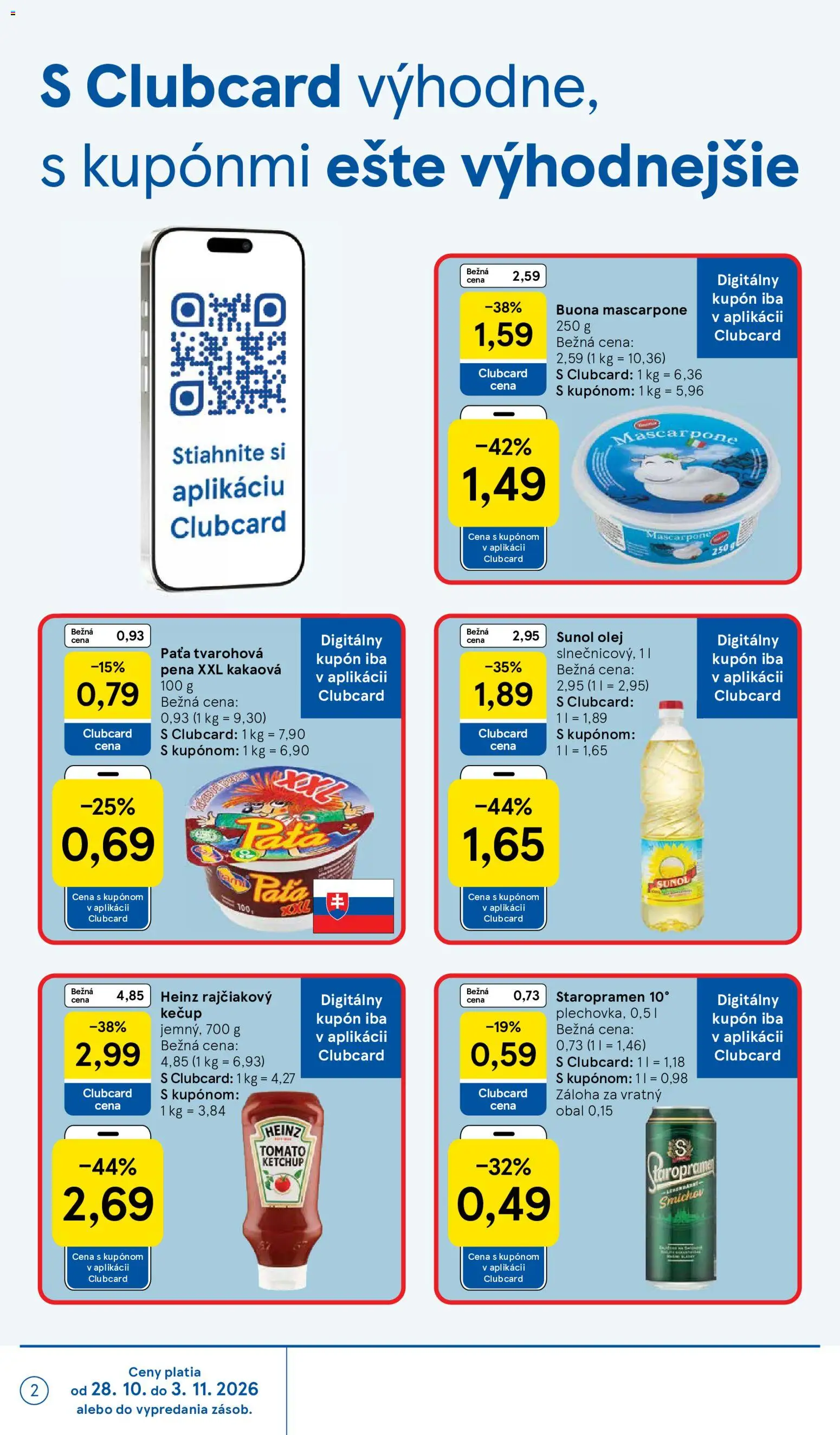 Náhľad Tesco letáku platného od 28.10.2026