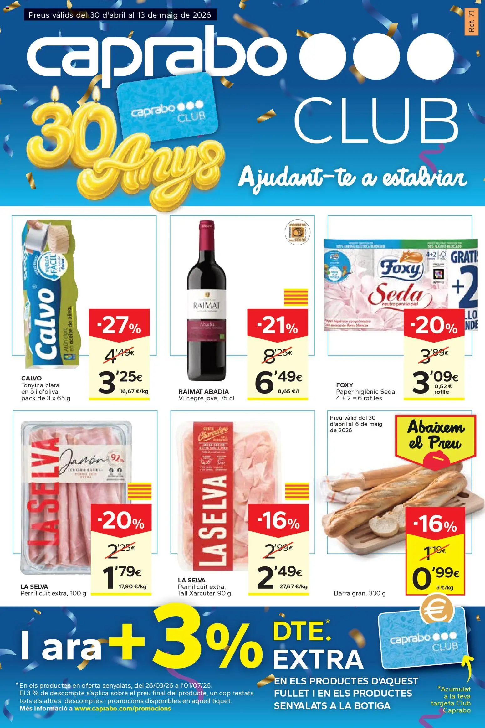 Vista previa del folleto de la tienda Caprabo válido desde el 30/04/2026 