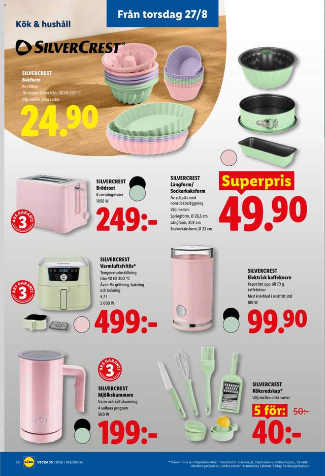 Nytt Lidl reklamblad från 24/08