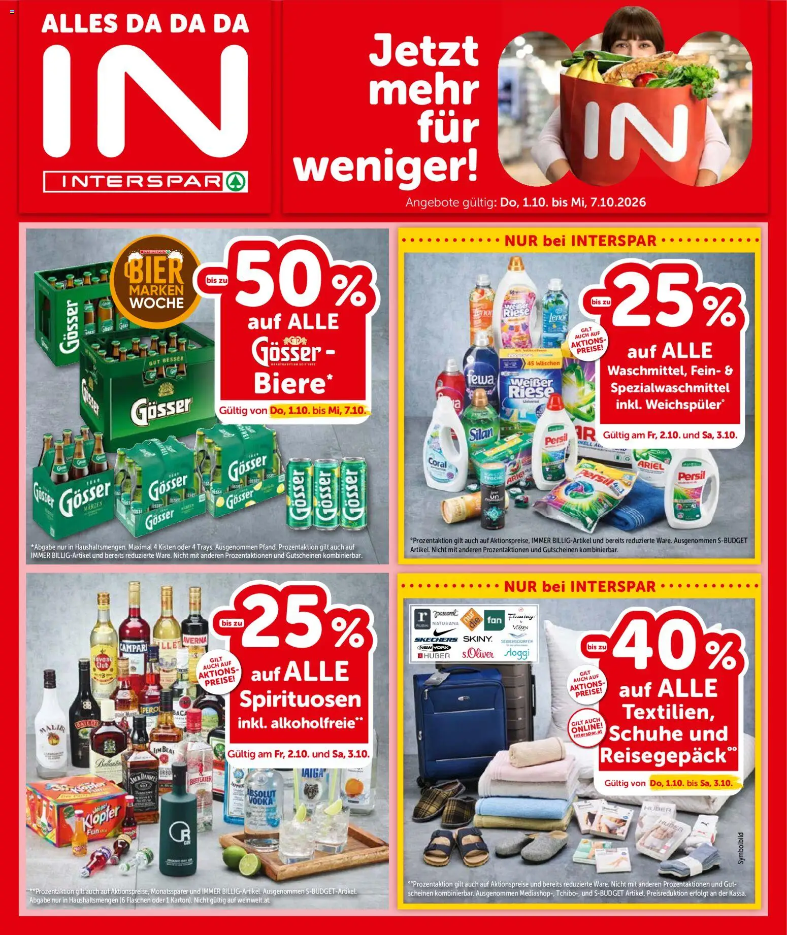 Vorschau der Angebote: Interspar Interspar Broschüre gültig ab 01.10.2026