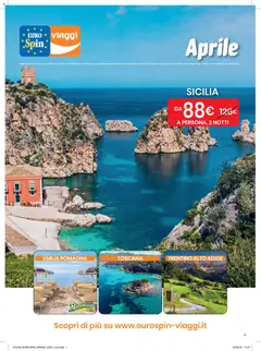 Anteprima dell'opuscolo Eurospin volantino Viaggi Nord dal negozio Eurospin valido da 02/04/2026