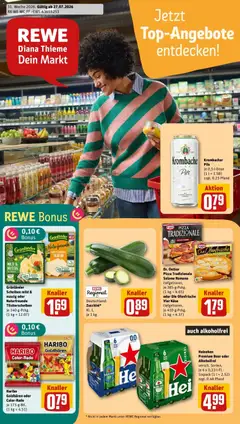 Vorschau von dem Prospekt des Geschäftes Rewe, gültig ab dem 27.07.2026
