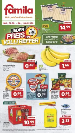 Vorschau von dem Prospekt des Geschäftes Famila Nordwest, gültig ab dem 08.06.2026