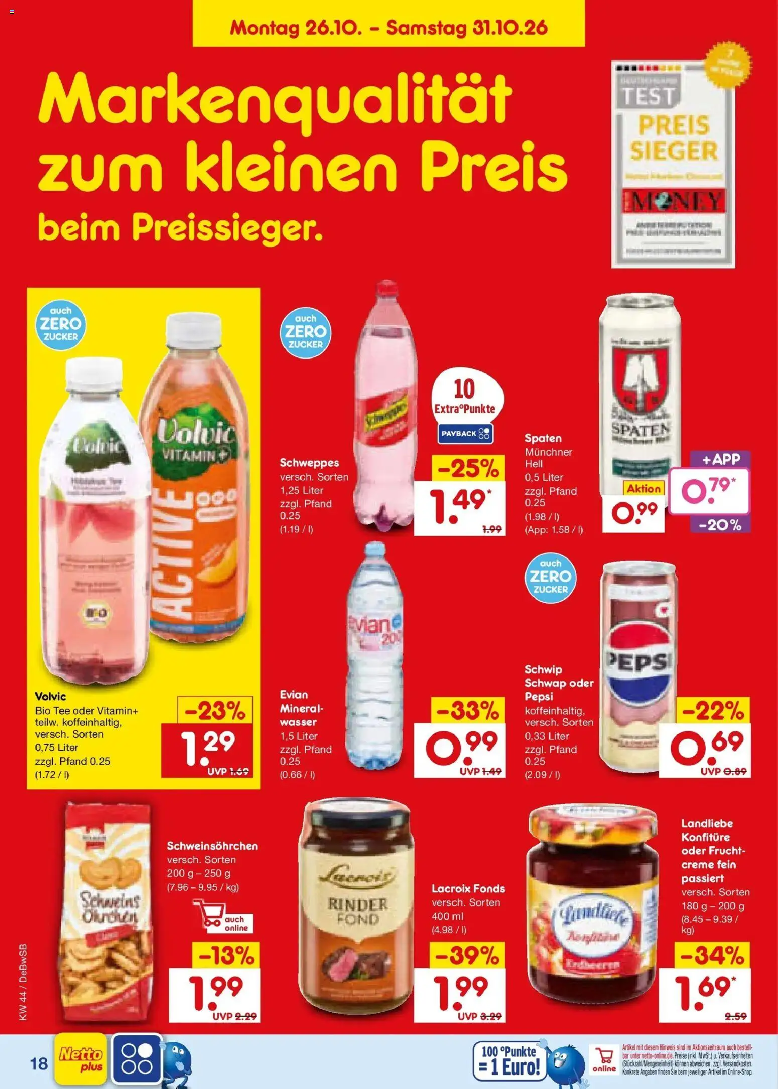 Vorschau von dem Prospekt des Geschäftes Netto Marken-Discount, gültig ab dem 26.10.2026