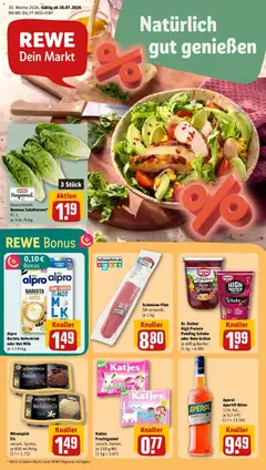 Vorschau von dem Prospekt des Geschäftes Rewe, gültig ab dem 20.07.2026