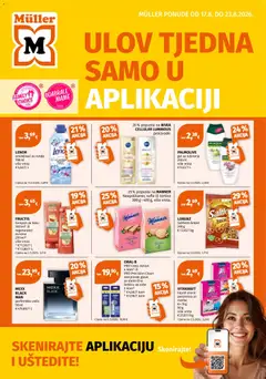 Pregled letka Müller Katalog trgovine Müller vrijedi od 17.08.2026