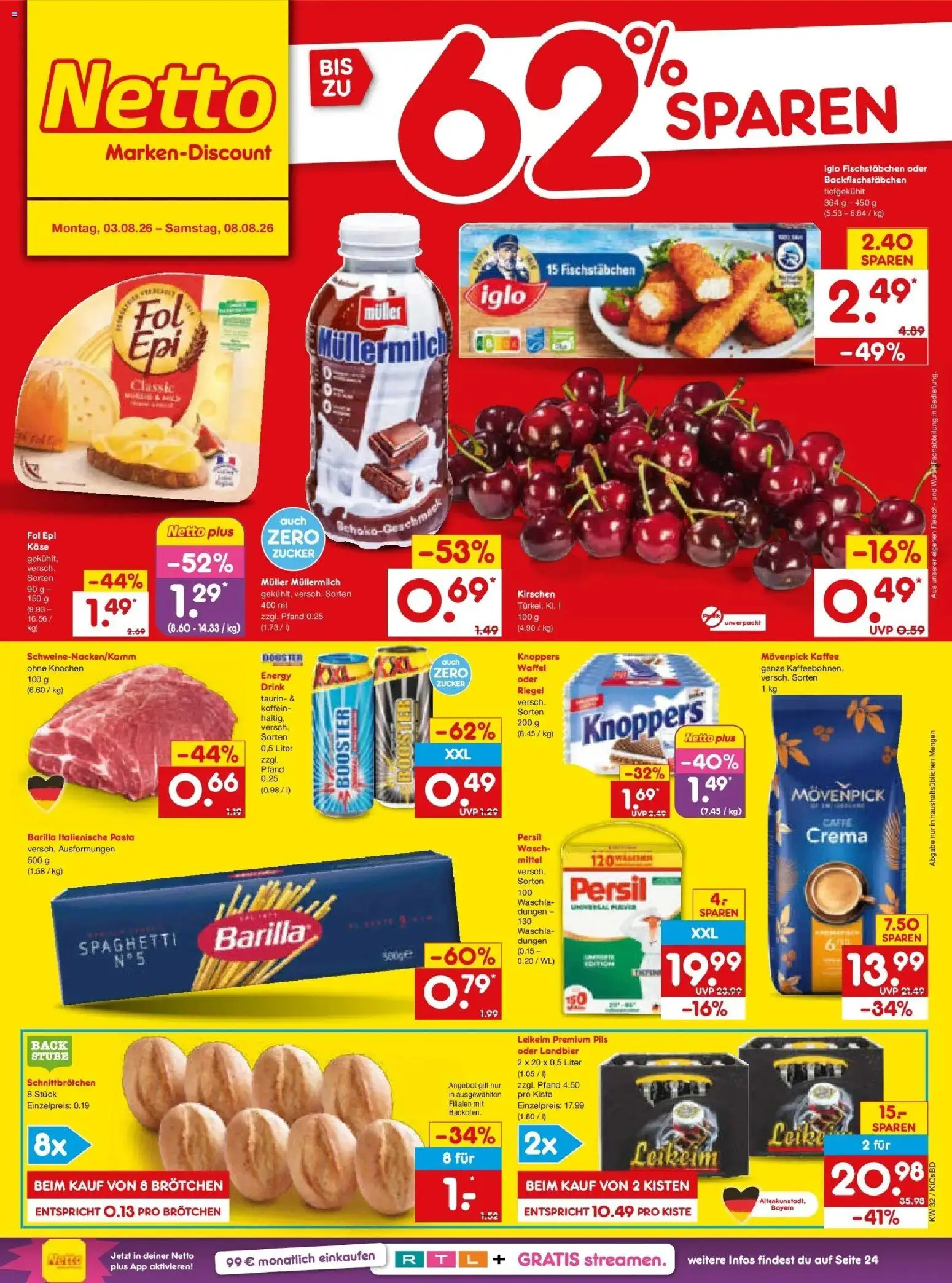 Vorschau von dem Prospekt des Geschäftes Netto Marken-Discount, gültig ab dem 03.08.2026