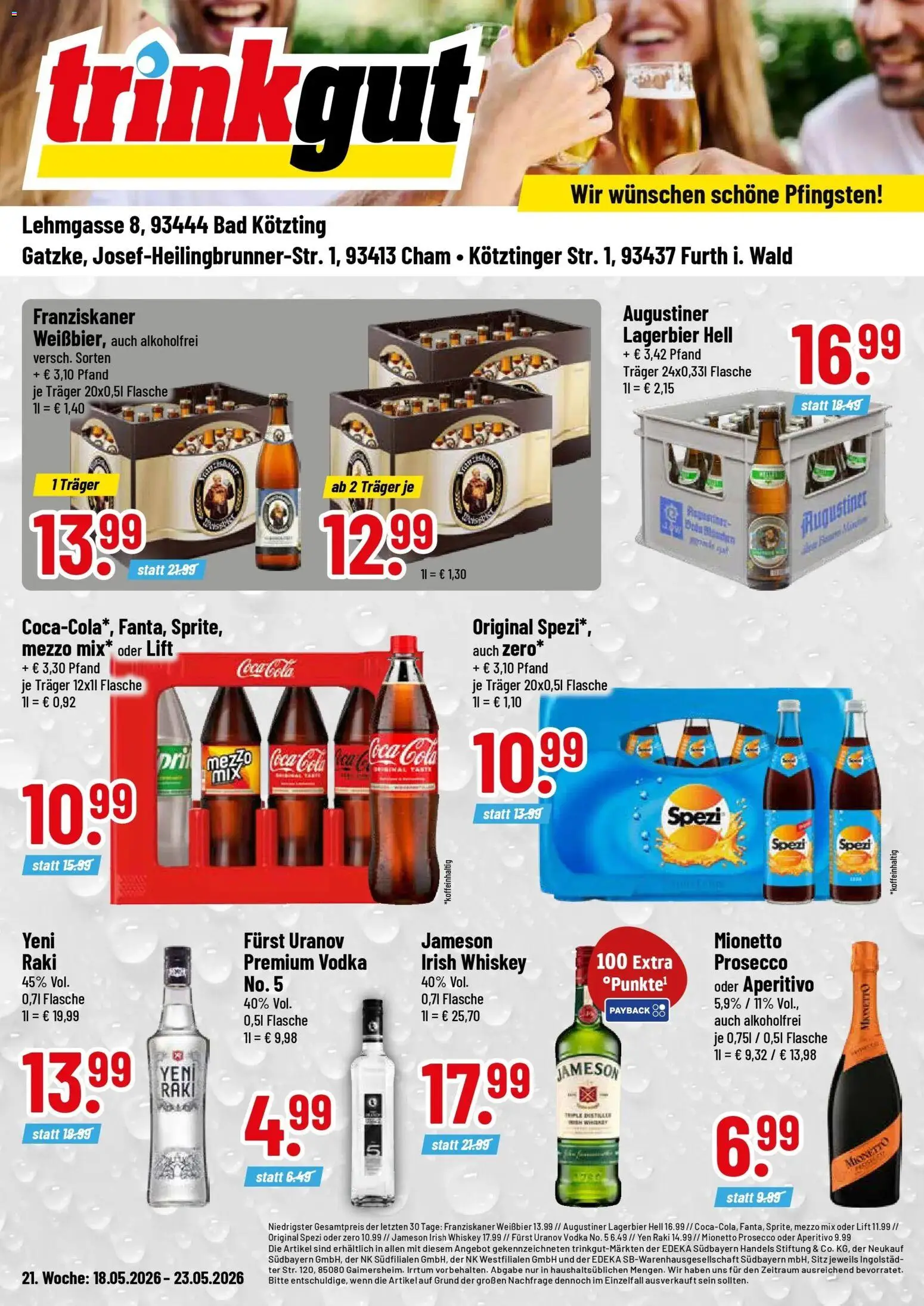 Vorschau von dem Prospekt des Geschäftes Trinkgut, gültig ab dem 17.05.2026