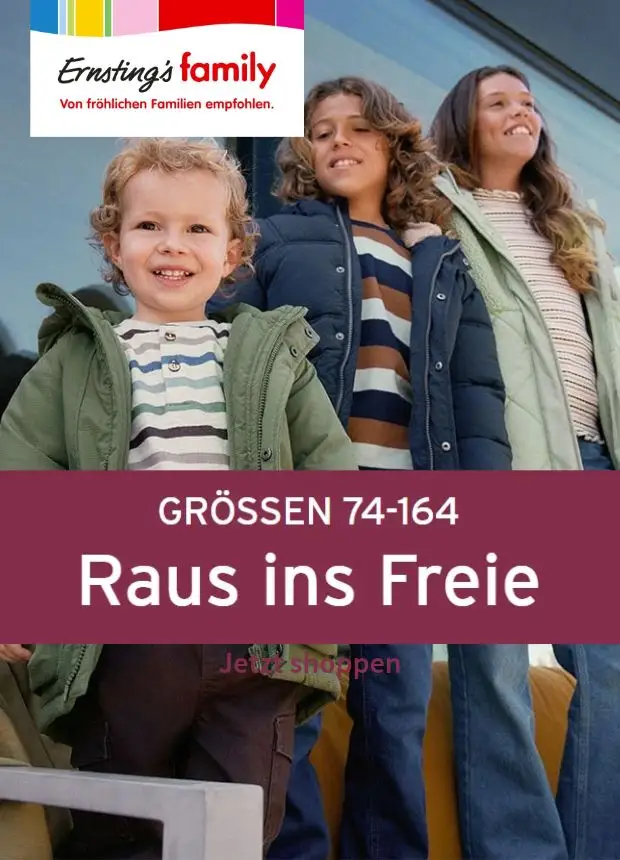 Ernsting's Family Produktkatalog - Kinder ab 29.10.2026 gültig