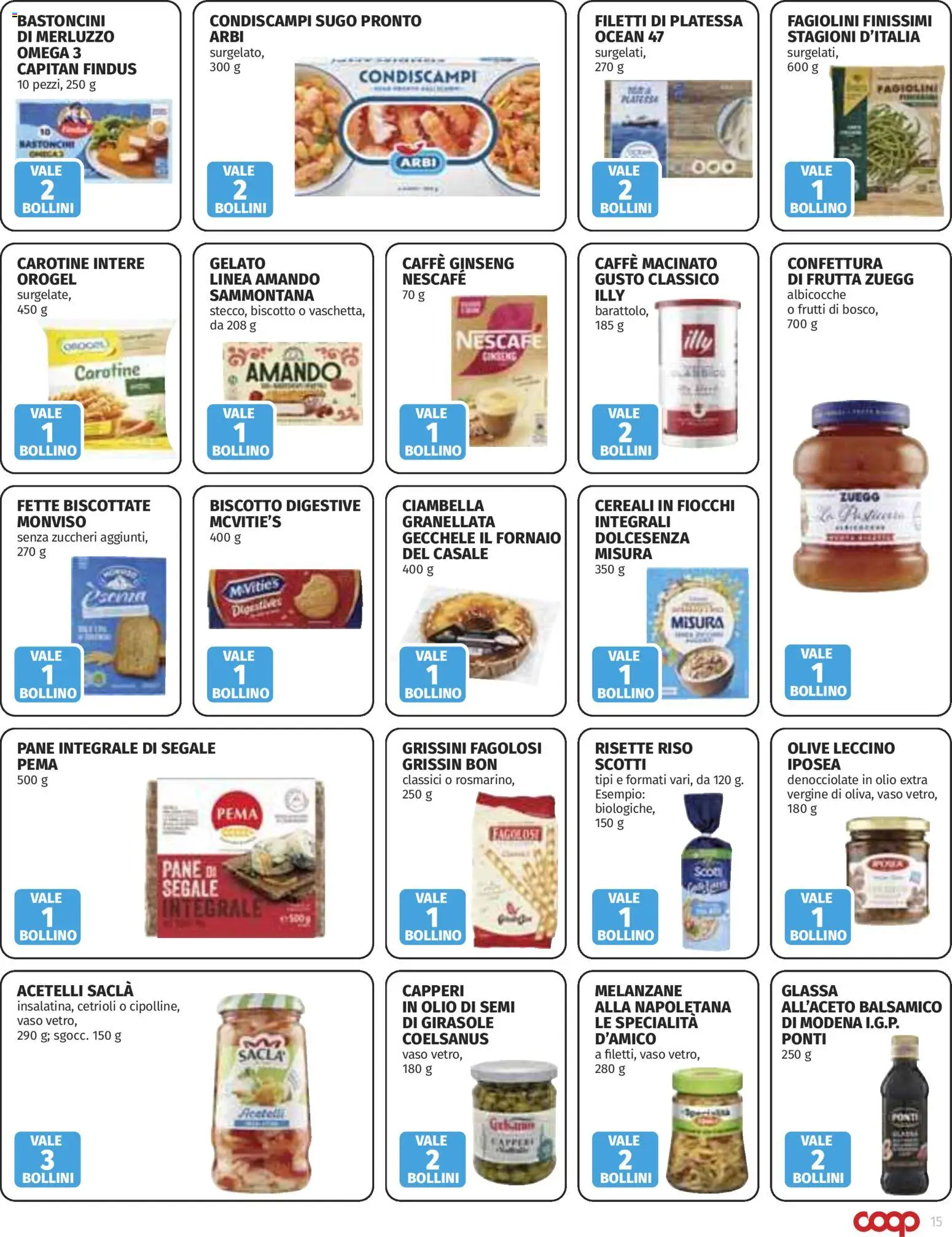 Anteprima dell'opuscolo COOP volantino Monza dal negozio COOP valido da 03/09/2026 - Frutta, Illy, Cereali, Fagiolini, Olive, Nescafé, Macinato, Specialità
