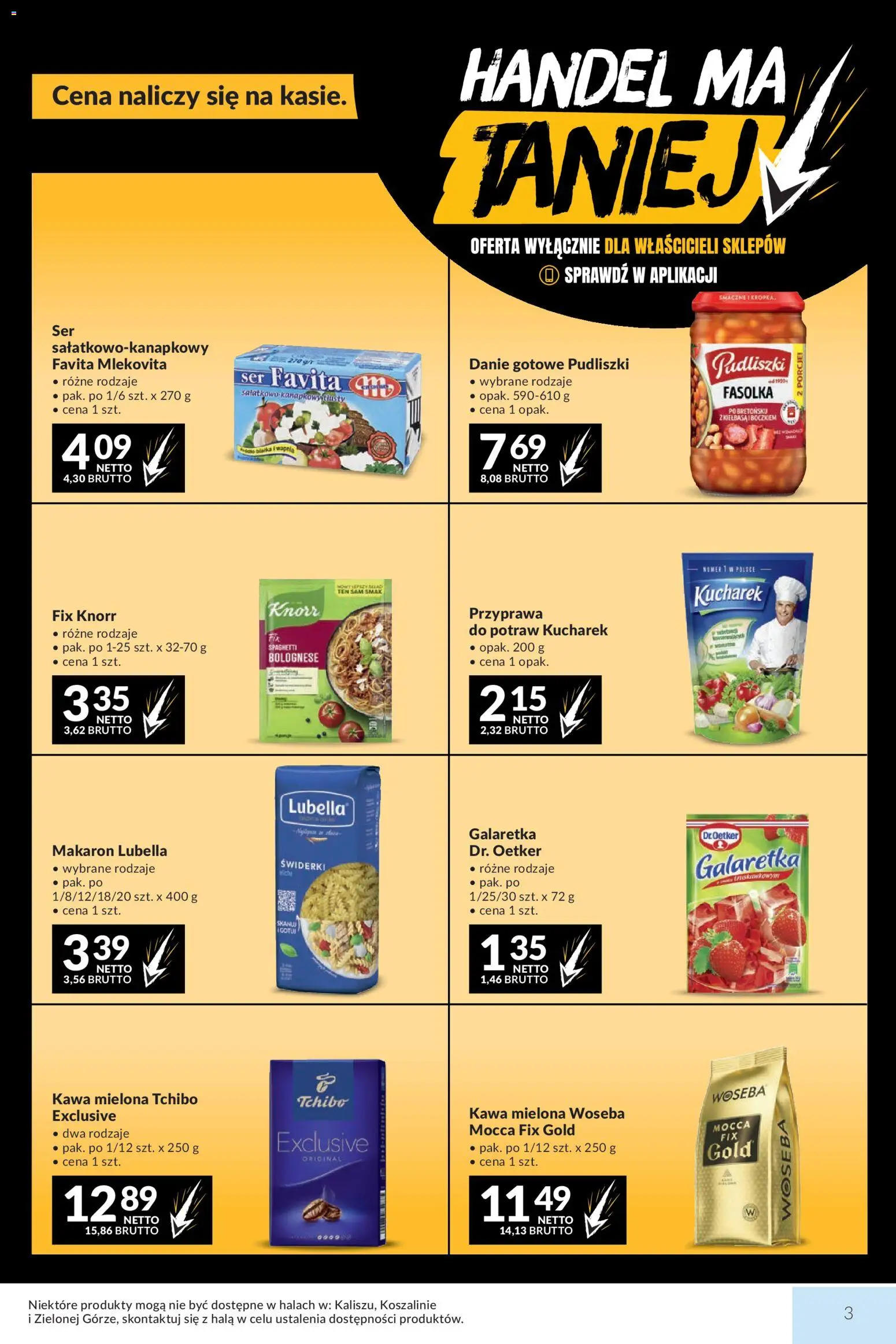 Pogląd gazetki "Makro gazetka" ze sklepu Makro ważnej od 13.10.2026 - Tchibo, Spaghetti bolognese, Makaron, Spaghetti, Ser, Galaretka, Kawa mielona, Ser favita