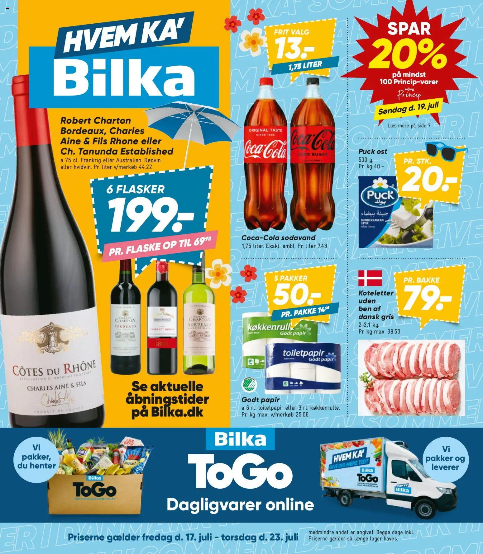 Eksempel på tilbudsavis Bilka - Tilbudsavis uge 30 fra butik Bilka gyldig fra 17/07/2026
