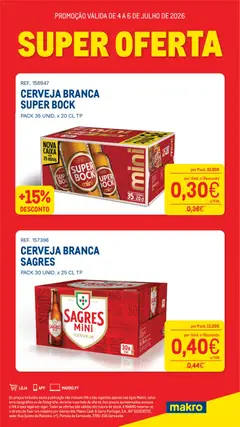 Pré-visualização do folheto da loja Makro válida a partir de 04/07/2026