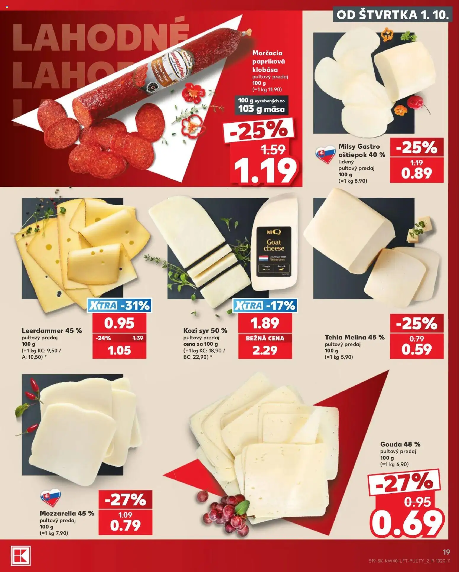 Náhľad Kaufland letáku platného od 01.10.2026