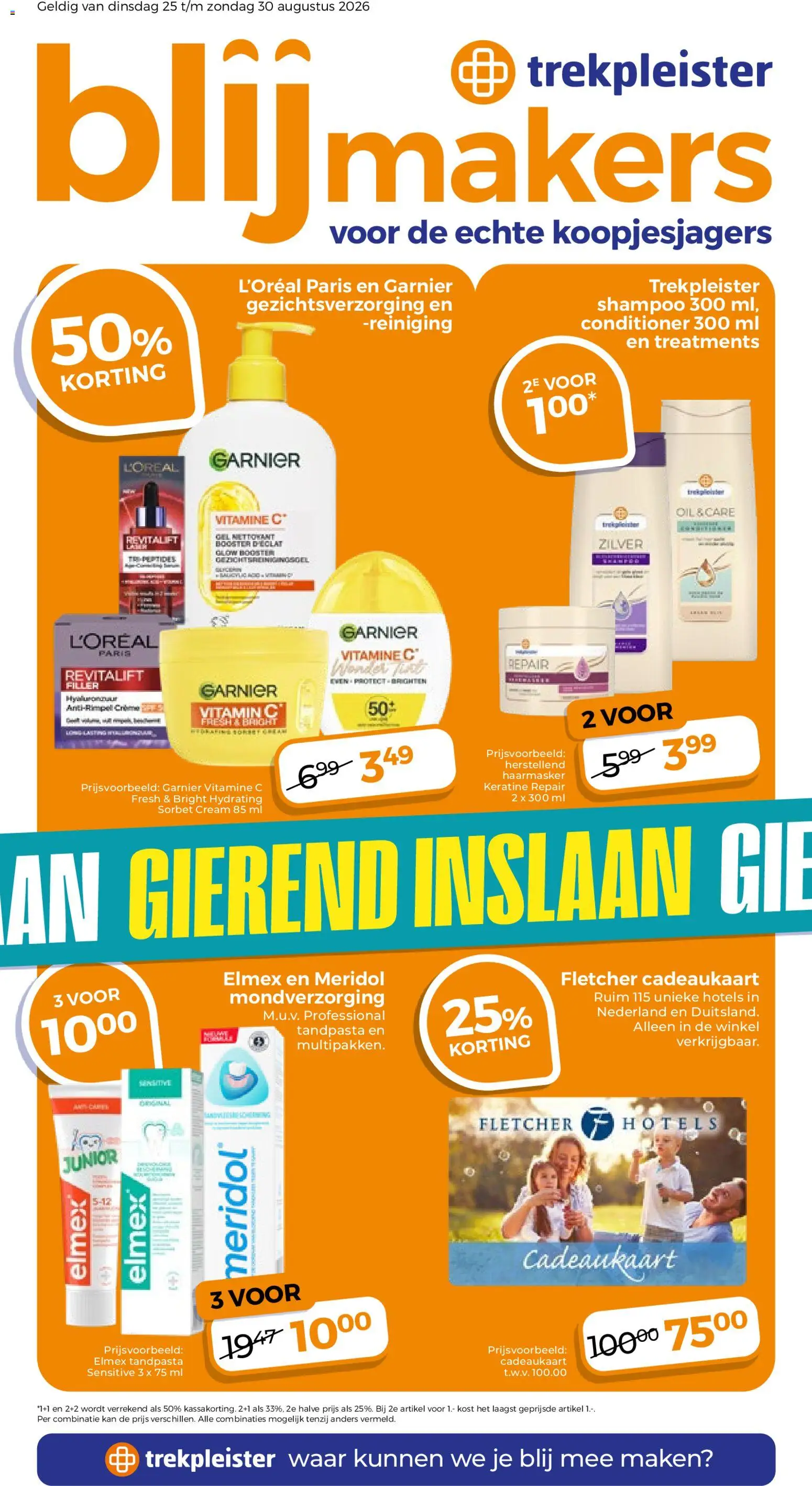Voorbeeld van Trekpleister folder van winkel Trekpleister geldig vanaf 24-08-2026