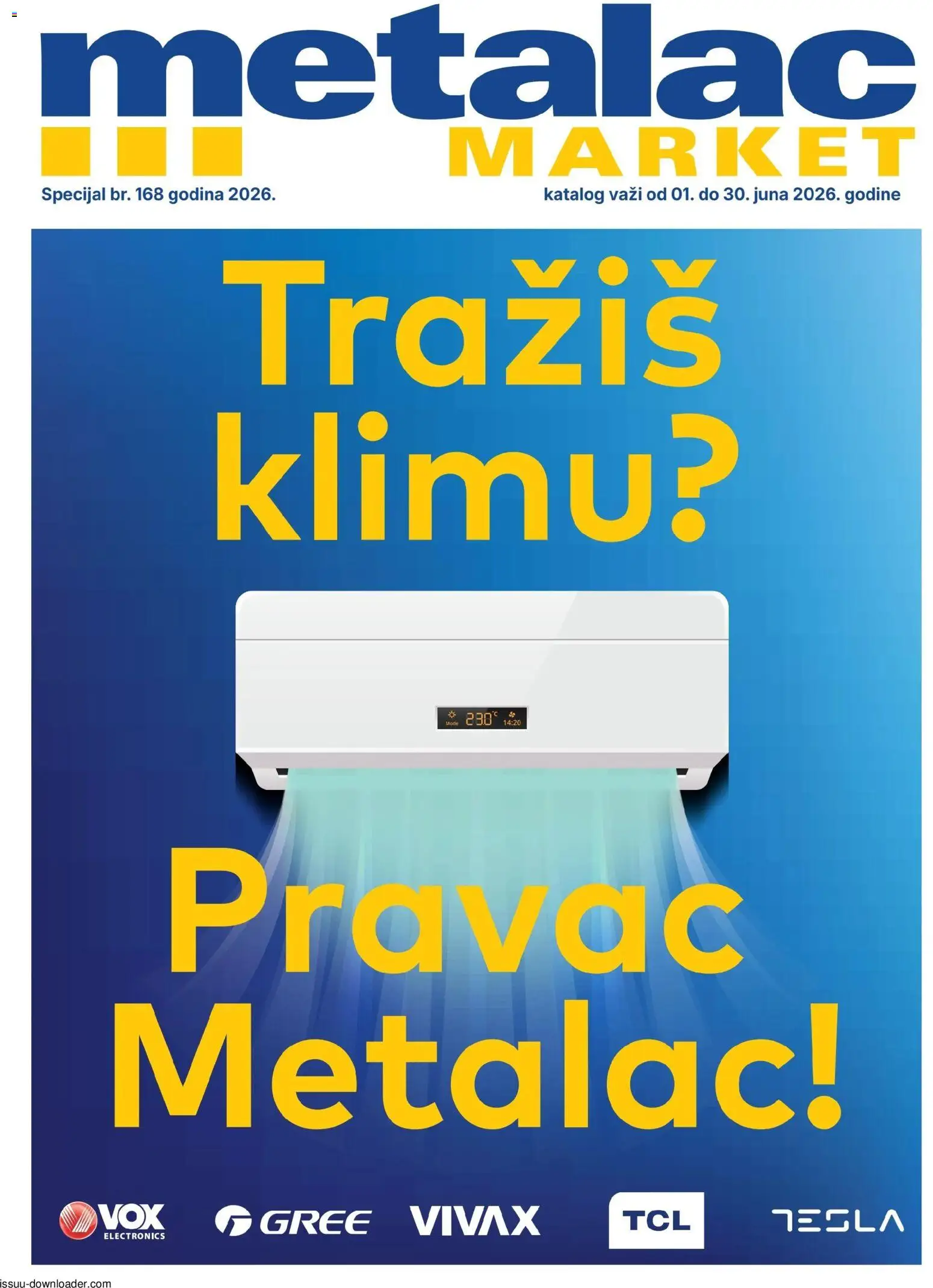 Pregled Metalac Market kataloga - važi od 01.06.2026