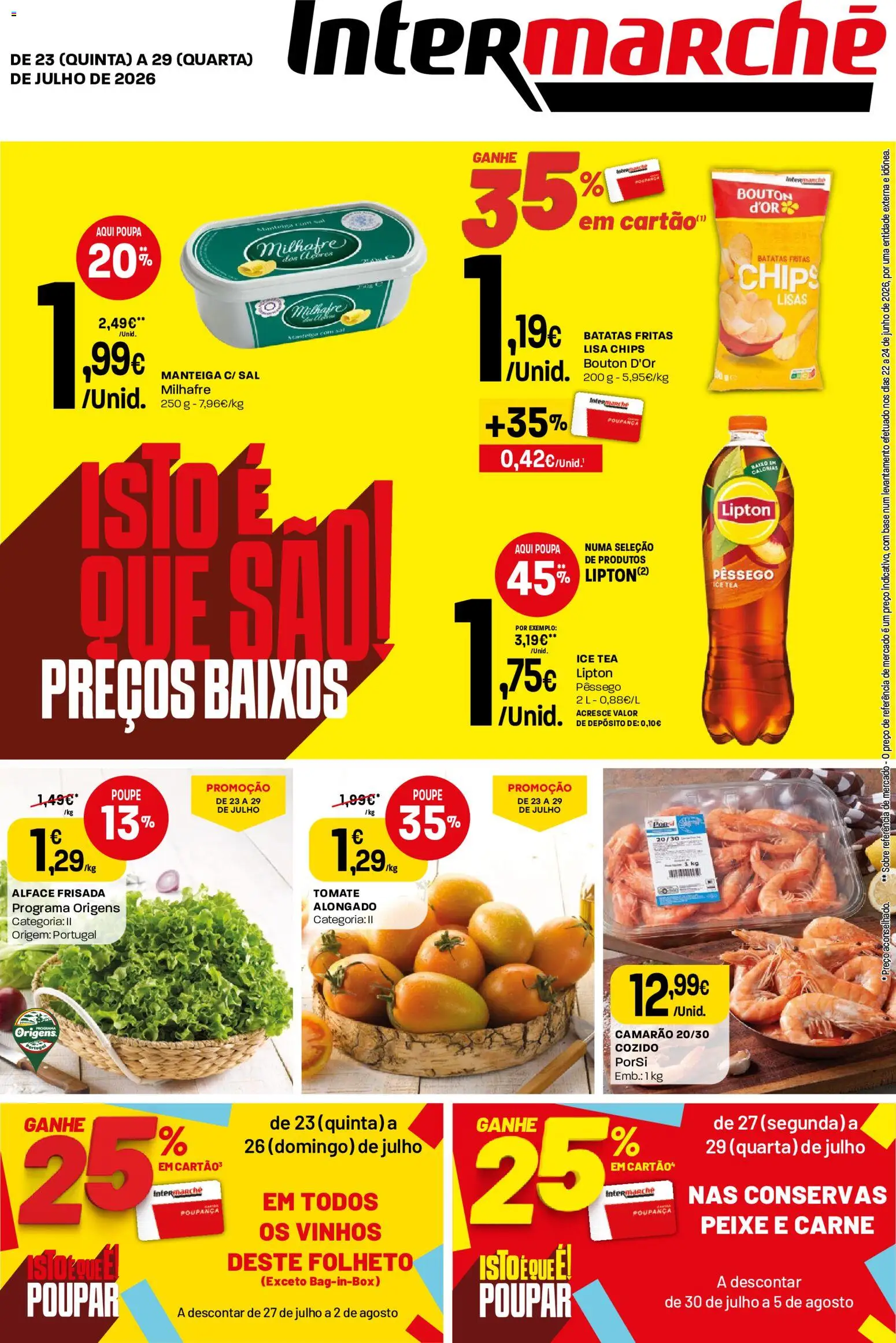 Pré-visualização do folheto da loja Intermarché válida a partir de 23/07/2026